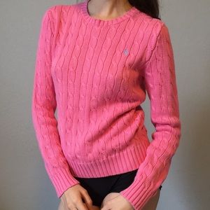 Ralph Lauren Pink Knit Sweater
